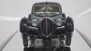 画像2: オートアート ブガッティ タイプ57SC アトランティック (WITH DISC WHEELS) BLACK フル開閉モデル