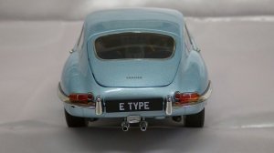 画像4: 京商 ジャガー E-Type クーペ SIVER BLUE フル開閉モデル