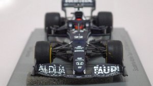 画像2: スパーク スクーデリア アルファタウリ AT02 バーレーンGP 2021 Yuki Tsunoda BLUE/WHITE