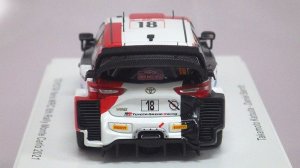 画像4: スパーク トヨタ ヤリス WRC モンテカルロラリー6位 2021 Takamoto Katsuta/Daniel Barritt WHITE/BLACK/RED