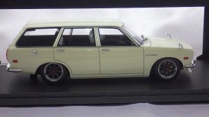 画像3: イグニッションモデル ダットサン ブルーバード(510) ワゴン WHITE