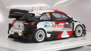 画像3: スパーク トヨタ ヤリス WRC モンテカルロラリー6位 2021 Takamoto Katsuta/Daniel Barritt WHITE/BLACK/RED
