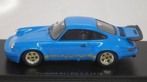 画像5: スパーク ポルシェ911 RS3.0 1974 9114609092 RHD BLUE