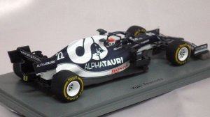 画像3: スパーク スクーデリア アルファタウリ AT02 バーレーンGP 2021 Yuki Tsunoda BLUE/WHITE