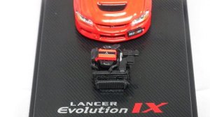 画像2: CM-MODEL 三菱 ランサー エボリューションIX ラリーアート with Engine RED