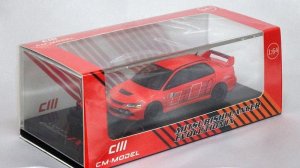 画像7: CM-MODEL 三菱 ランサー エボリューションIX ラリーアート with Engine RED