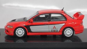 画像5: CM-MODEL ミツビシ ランサー エヴォリューションIX エンジンモデル付き RED/BLACK