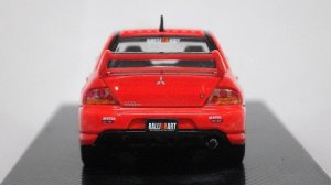 画像4: CM-MODEL 三菱 ランサー エボリューションIX ラリーアート with Engine RED