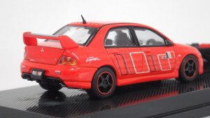 画像3: CM-MODEL 三菱 ランサー エボリューションIX ラリーアート with Engine RED