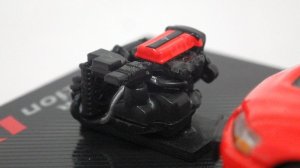 画像5: CM-MODEL 三菱 ランサー エボリューションIX ラリーアート with Engine RED