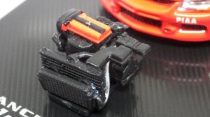 画像6: CM-MODEL ミツビシ ランサー エヴォリューションIX エンジンモデル付き RED/BLACK