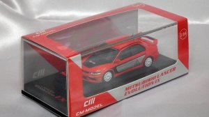 画像8: CM-MODEL ミツビシ ランサー エヴォリューションIX エンジンモデル付き RED/BLACK