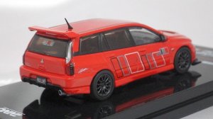 画像3: INNO MODEL 三菱 ランサー エボリューションIX ワゴン 2005 ラリーアート RED