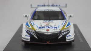 画像2: エブロ ホンダ エプソン モデューロ NSX-GT SUPER GT500 2018 No.64 B.Baguette/K.Matsuura WHITE