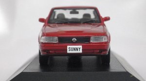画像2: イクソ(ファースト43) ニッサン サニー B13 1990 Red Pearl