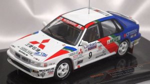 画像1: イクソ ミツビシ ギャラン  VR-4 #9 RAC Rally 2nd 1990 K.Eriksson/S.Parmander WHITE/RED/BLUE