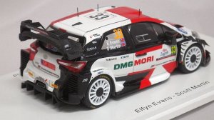 画像3: スパーク トヨタ ヤリス WRC No.33 Rally Croatia 2021 2nd Elfyn Evans/Scott Martin WHITE/RED/BLACK