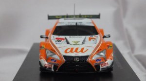 画像2: エブロ トヨタ au トムス LC500 SUPER GT500 2018  No.36 K.Nakajima/Y.Sekiguchi WHITE/ORANGE