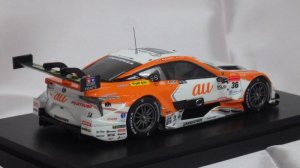 画像3: エブロ トヨタ au トムス LC500 SUPER GT500 2018  No.36 K.Nakajima/Y.Sekiguchi WHITE/ORANGE
