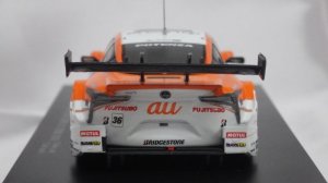 画像4: エブロ トヨタ au トムス LC500 SUPER GT500 2018  No.36 K.Nakajima/Y.Sekiguchi WHITE/ORANGE