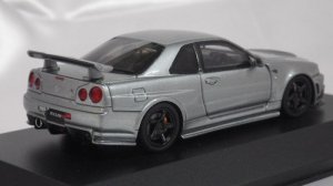 画像3: 京商 ニッサン スカイライン GT-R(R34  ニスモ "グランドツーリングカー") Gray