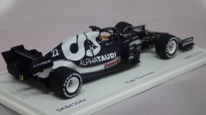 画像3: スパーク スクーデリアアルファタウリ ホンダ AT02 2021 United StatesGP #22 WHITE/BLACK