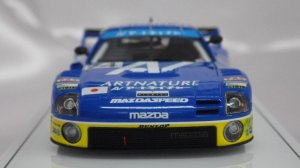 画像2: TSM MODEL マツダ RX-7 #74 チーム アートネイチャー 1994 LeMans24Hrs BLUE/YELLOW