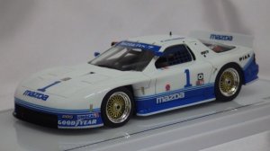 画像1: TSM MODEL マツダ RX-7 GTO #1 1990 IMSA MID-OHIO 250KM WINNER WHITE/BLUE
