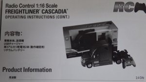 画像6: ダイキャストマスター フレイトライナー CASCADIA FULL FUNCTIONING S=1/16 RC トラクター