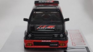 画像2: INNO MODELS ホンダ シティー ターボII"アドバン"  アドバンカラーのモトコンポ付き