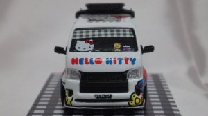 画像2: ターマックワークス トヨタ ハイエース ワイドボディ ハローキティ Capsule Delivery