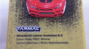 画像6: ターマックワークス ミツビシ ランサー エボリューション6.5 サファリラリー 2001 Winner Tommi Makinen/Risto Mannisenmaki RED