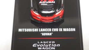 画像6: INNO MODELS 三菱 ランサー エボIX ワゴン "アドバン" ルーフボックス付き BLACK/RED