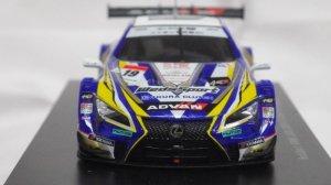 画像2: エブロ トヨタ ウェッズスポーツ アドバン LC500 SUPER GT500 2018 No.19 Y.Kunimoto/K.Yamashita BLUE/WHITE