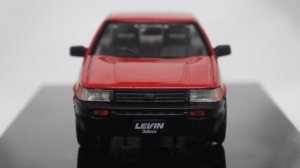 画像2: ホビージャパン トヨタ カローラ レビン AE86 3DOOR GTV 1983 RED