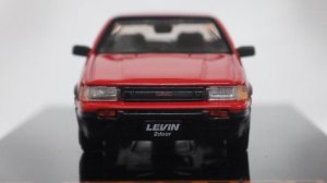 画像2: ホビージャパン トヨタ カローラ レビン AE86 GT APEX 2DOOR RED/BLACK