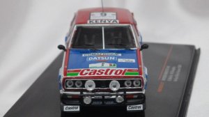 画像2: イクソ 日産 ダットサン バイオレット GT #6 S.Mehta/M.Doughty Rallye Cote d'lvoire 1981 BLUE/RED/WHITE
