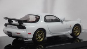 画像3: ホビージャパン マツダ アンフィニ RX-7 FD3S(A-Spec.) GT WING Pure White