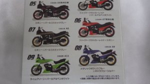 画像6: F-toys KAWASAKI VINTAGE BIKE KIT Vol.9 KAWASAKI GPZ900R Ninja 10個SET