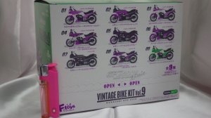 画像7: F-toys KAWASAKI VINTAGE BIKE KIT Vol.9 KAWASAKI GPZ900R Ninja 10個SET