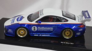 画像5: イクソ ポルシェ Old&New 997 WHITE/BLUE