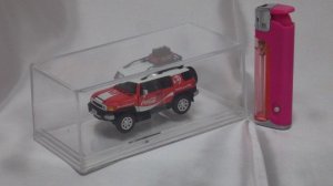 画像6: TINY(BM CREATIONS) TOYOTA FJ CRUISER 15 Coca-Cola RHD WHITE/RED