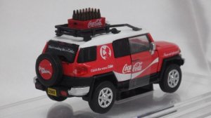 画像3: TINY(BM CREATIONS) TOYOTA FJ CRUISER 15 Coca-Cola RHD WHITE/RED