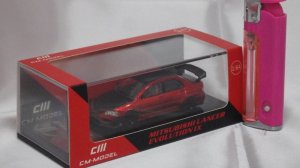画像7: CM-MODEL ミツビシ ランサー エボリューションIX RED/BLACK