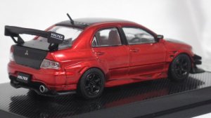 画像3: CM-MODEL ミツビシ ランサー エボリューションIX RED/BLACK