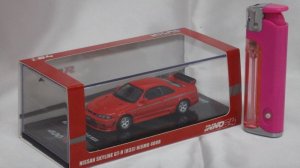 画像7: INNO MODELS ニッサン スカイラインGT-R(R33) ニスモ400R SUPER CLEAR RED II