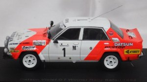 画像5: スパーク ダットサン バイオレット GT No.1 Winner Rally Safari 1982 S.Mehta/M.Doughty WHITE/RED