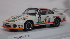 画像1: MINICHAMPSxTARMAC WORKS Porsche 935"Vaillant" Bob Wollek DRM Zolder 1977 WHITE