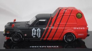 画像5: INNO MODELS 日産サニー ハコトラ"09RACING" DECEPCIONEZ KEY CHAIN GIFT INCLUDED RED/BLACK