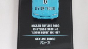 画像6: INNO MODELS 日産 スカイライン 2000 RS-X TURBO(DR30) #6 "LEYTON HOUSE" JTC 1987 LIGHT BLUE